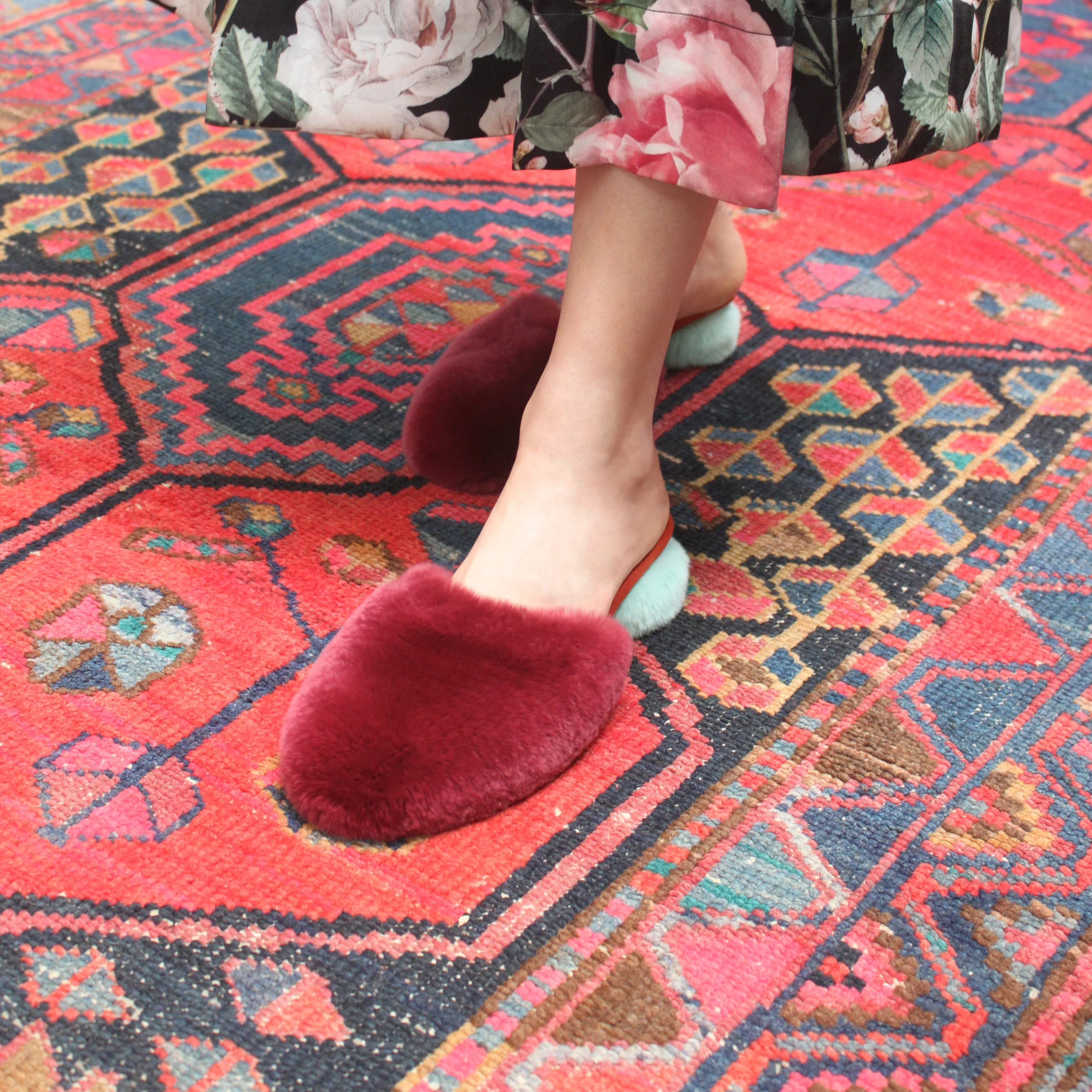 Fur Slippers in Create-Your-Own Custom Colors