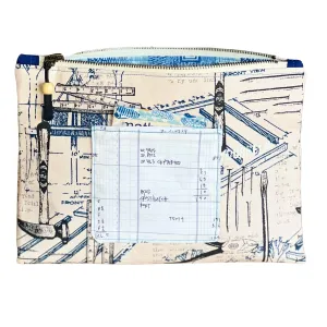 get mathy - canvas zip bag