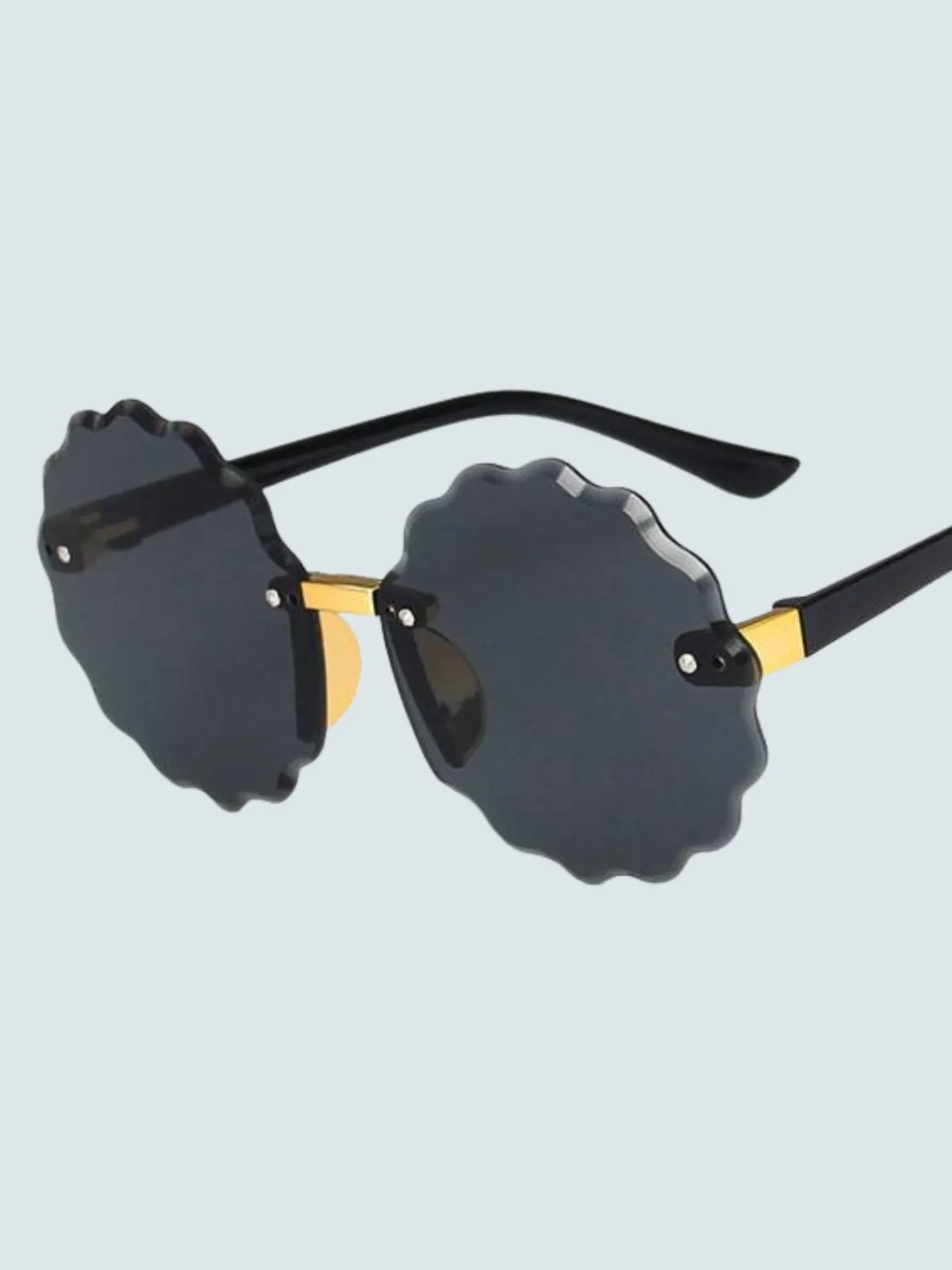 Girls Mirror Mirror Round Sunglasses