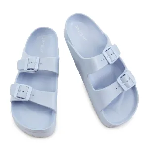 Glee-01 Platform Jelly Sandals