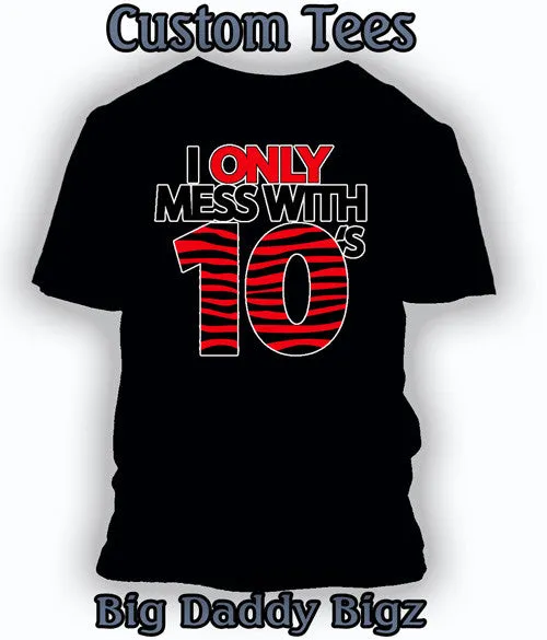 Graphic T-Shirt To Match Retro Air Jordan 10 Bulls Shoe