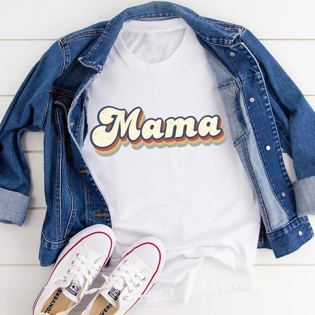 Graphic T-Shirts Mama Retro Tee