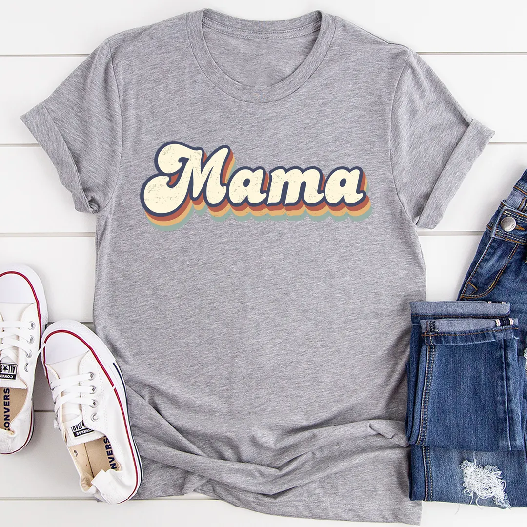 Graphic T-Shirts Mama Retro Tee