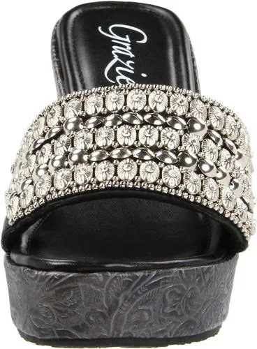 Grazie | Bracelet Sandal Black