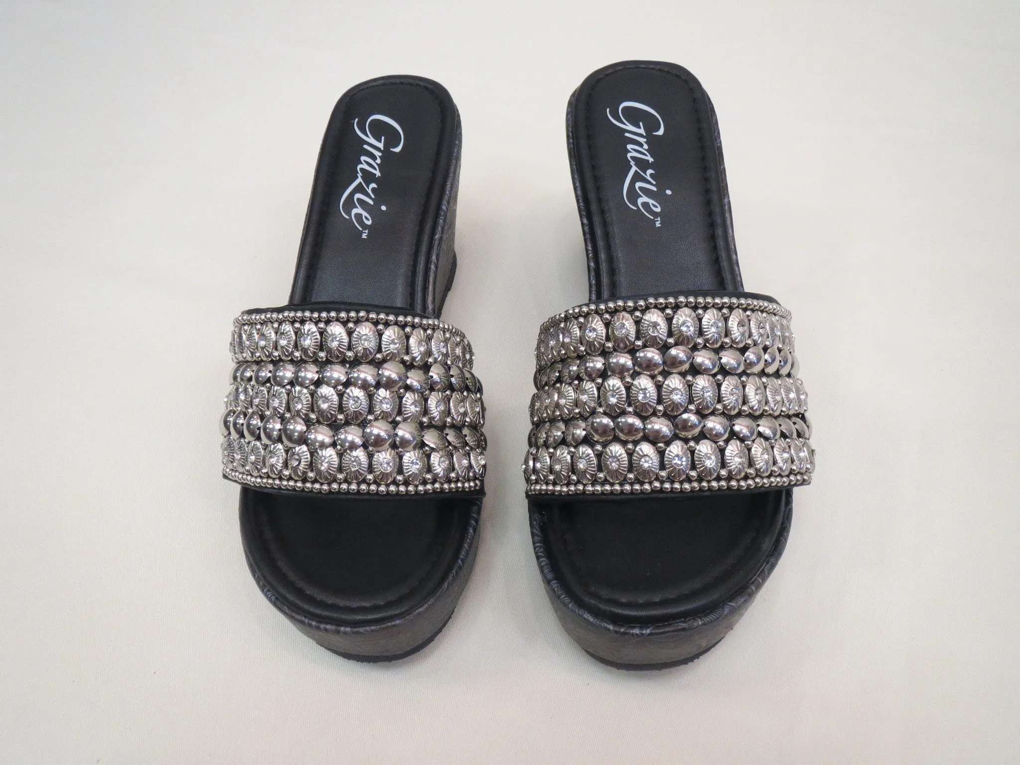 Grazie | Bracelet Sandal Black
