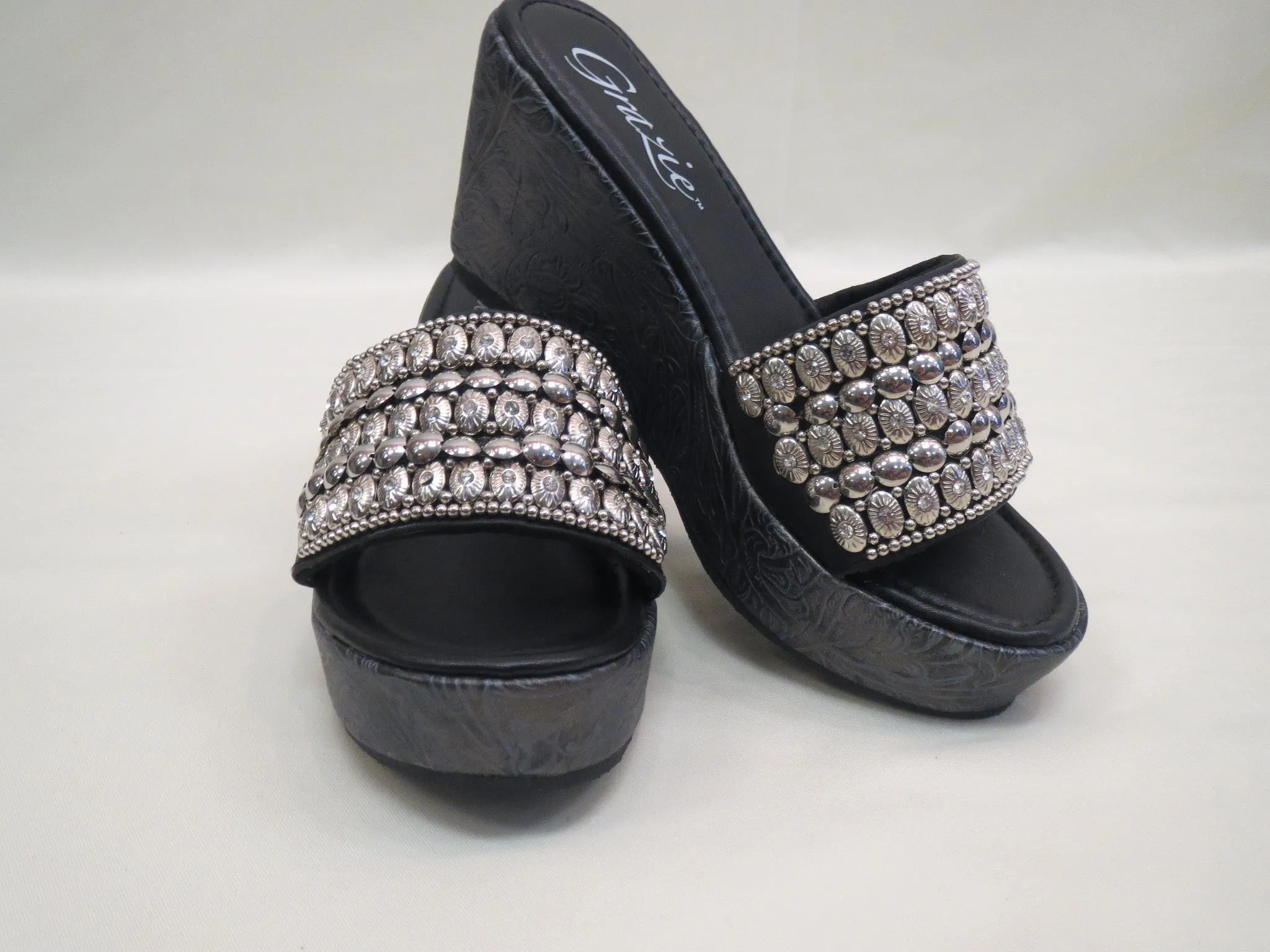 Grazie | Bracelet Sandal Black