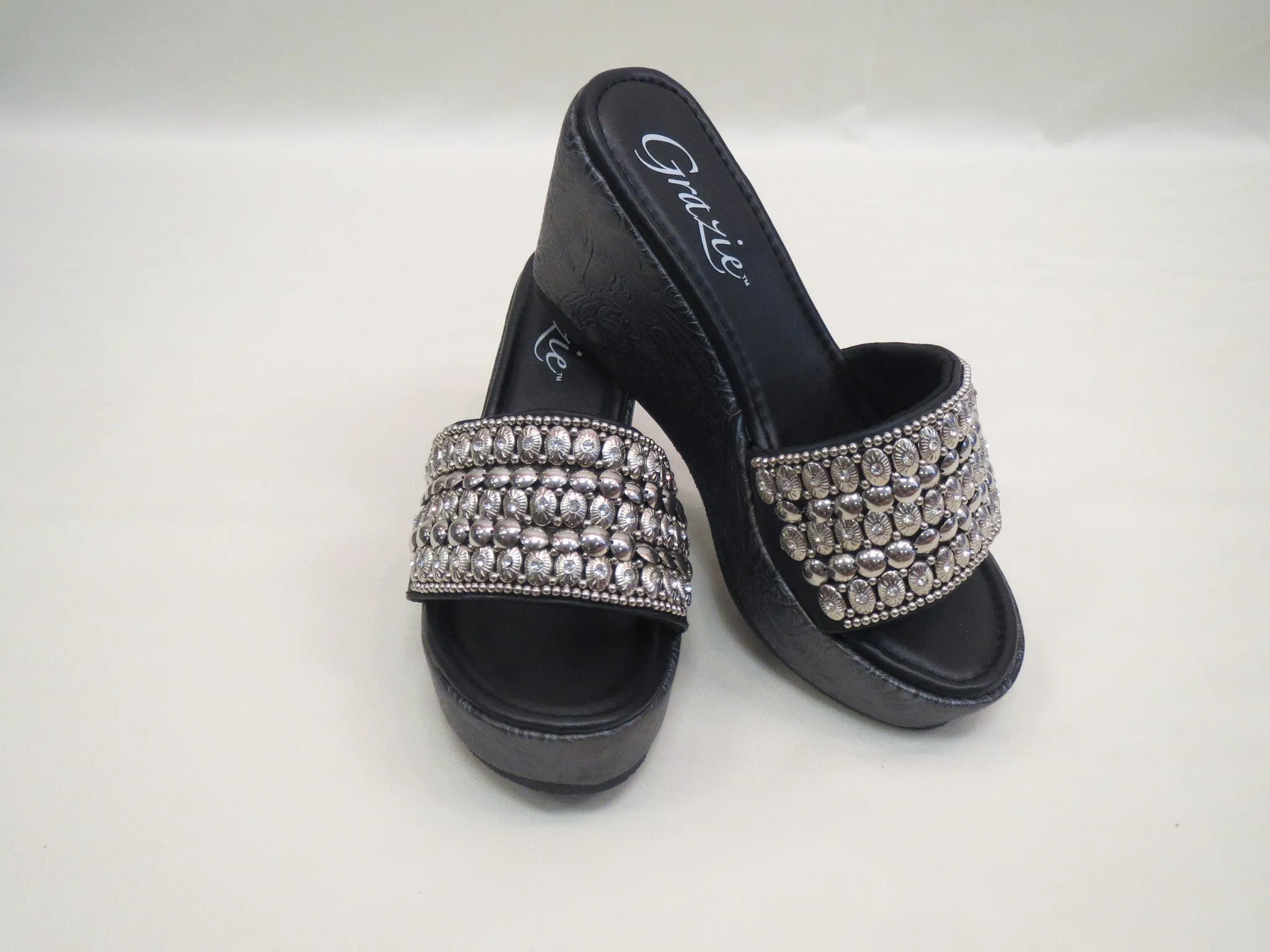 Grazie | Bracelet Sandal Black