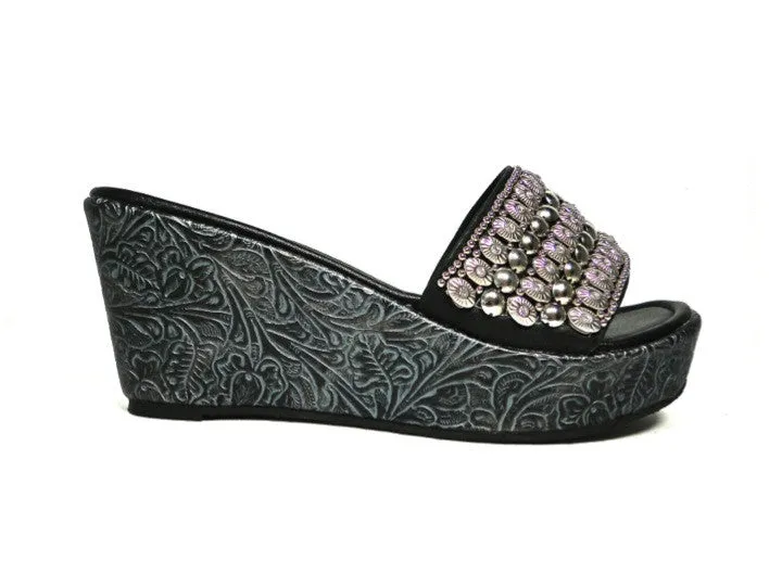 Grazie | Bracelet Sandal Black