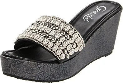 Grazie | Bracelet Sandal Black