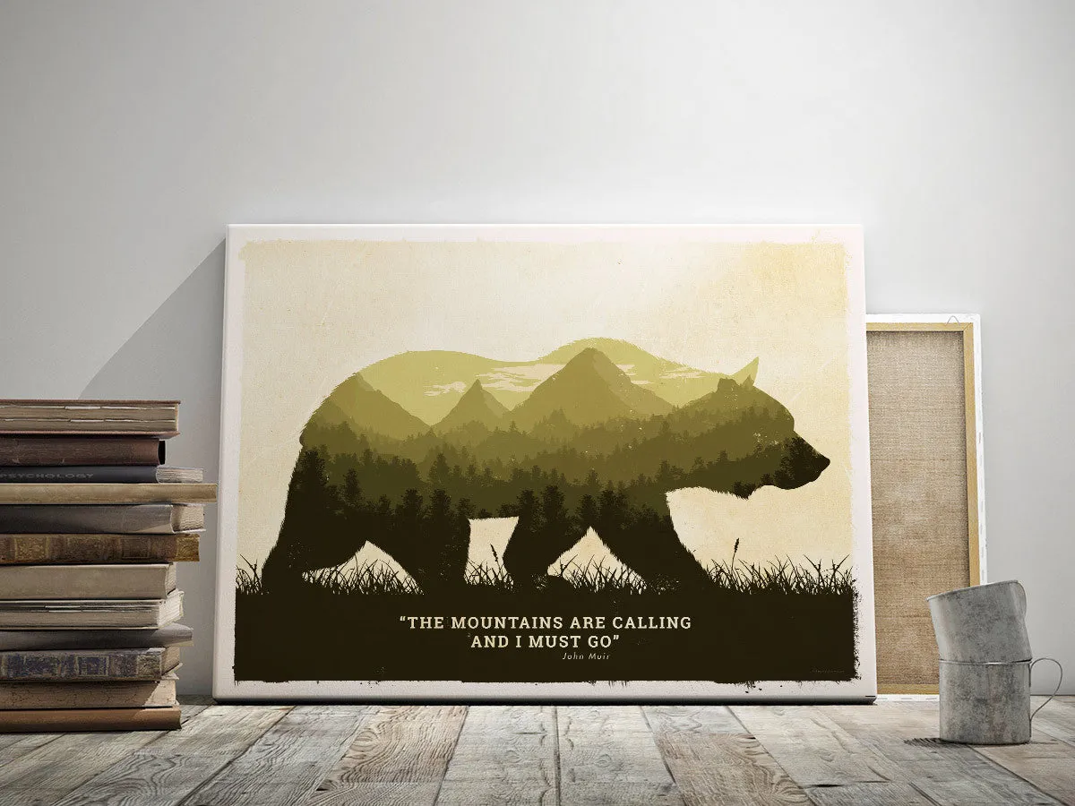 Grizzly Bear Poster