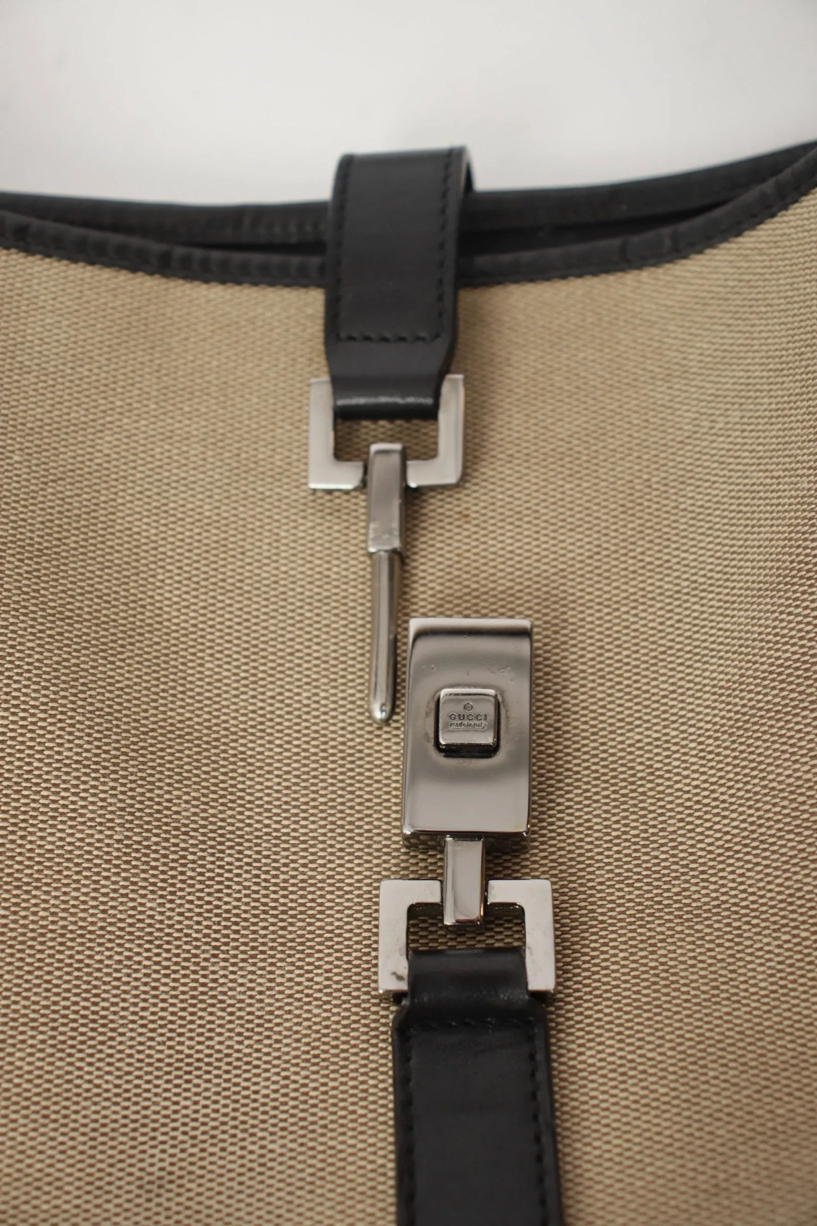 Gucci Jackie Canvas Bag