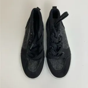 🌸Gymboree New Black &amp; Gray Lace Up Hightop Sneaker Shoes