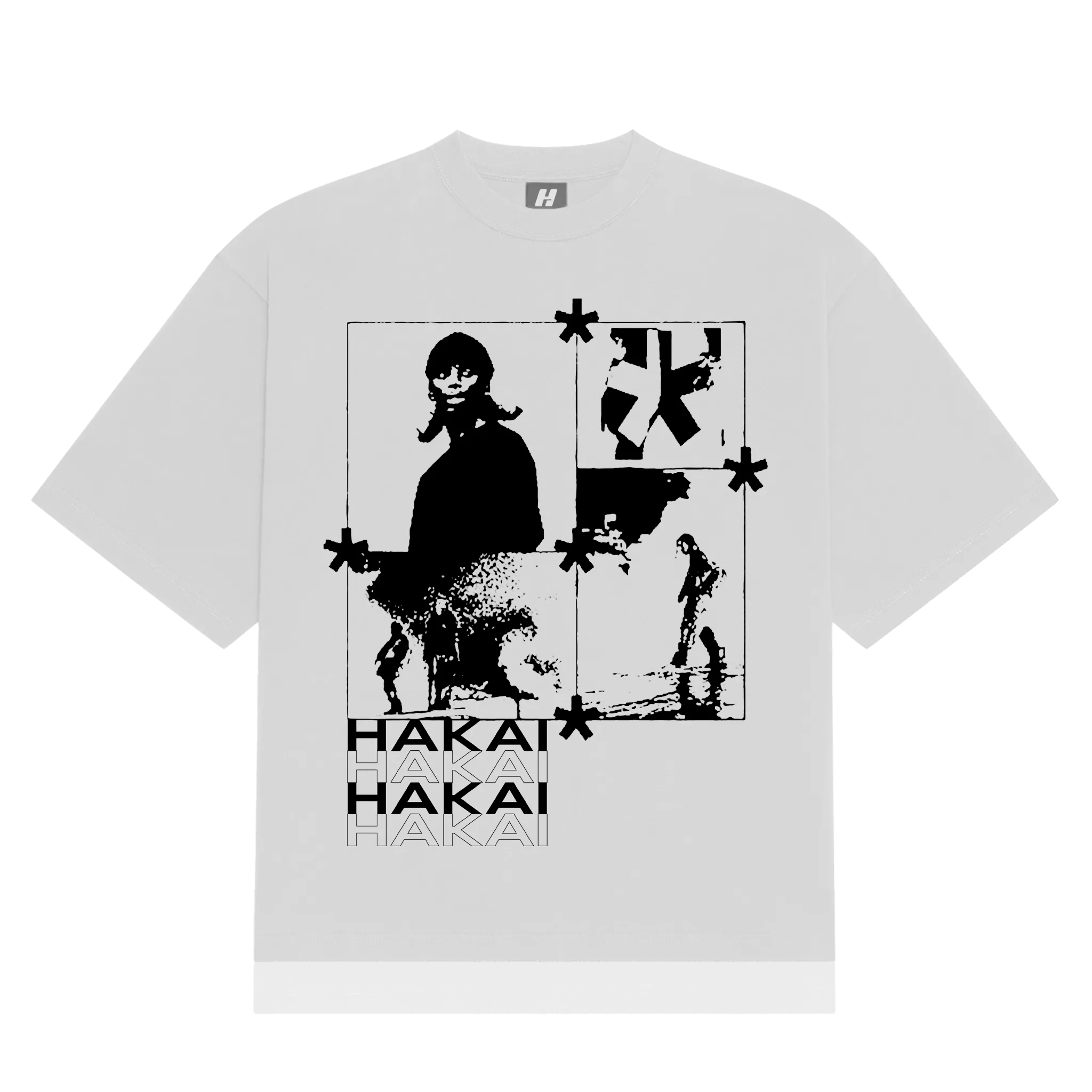 Hakai Collage Retro T-Shirt