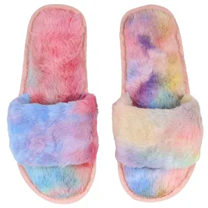 Halden Faux Fur Slippers by Nordic Fleece