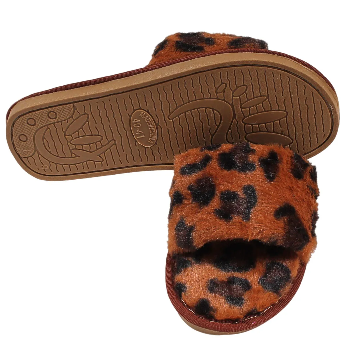 Halden Faux Fur Slippers by Nordic Fleece