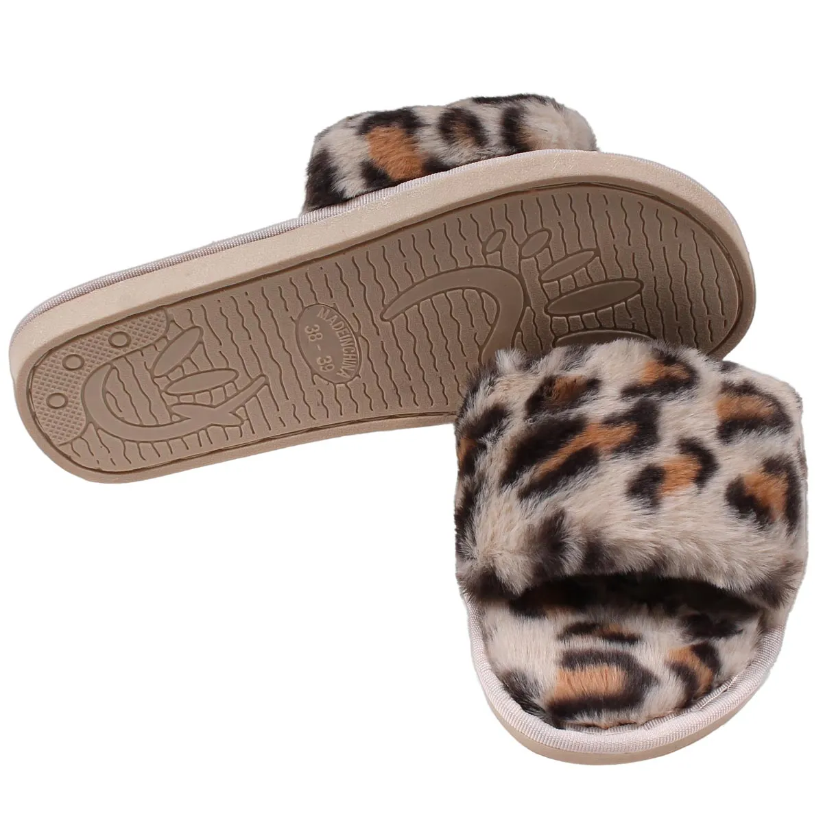 Halden Faux Fur Slippers by Nordic Fleece