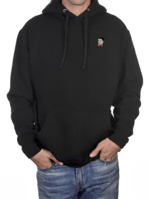 HANDSOMEBOY® MASON VARSITY HOODY - BLACK