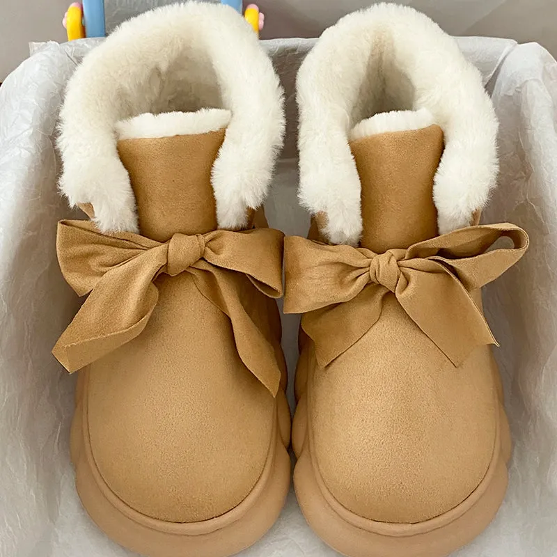 harajuku plush cotton shoes  KF83087