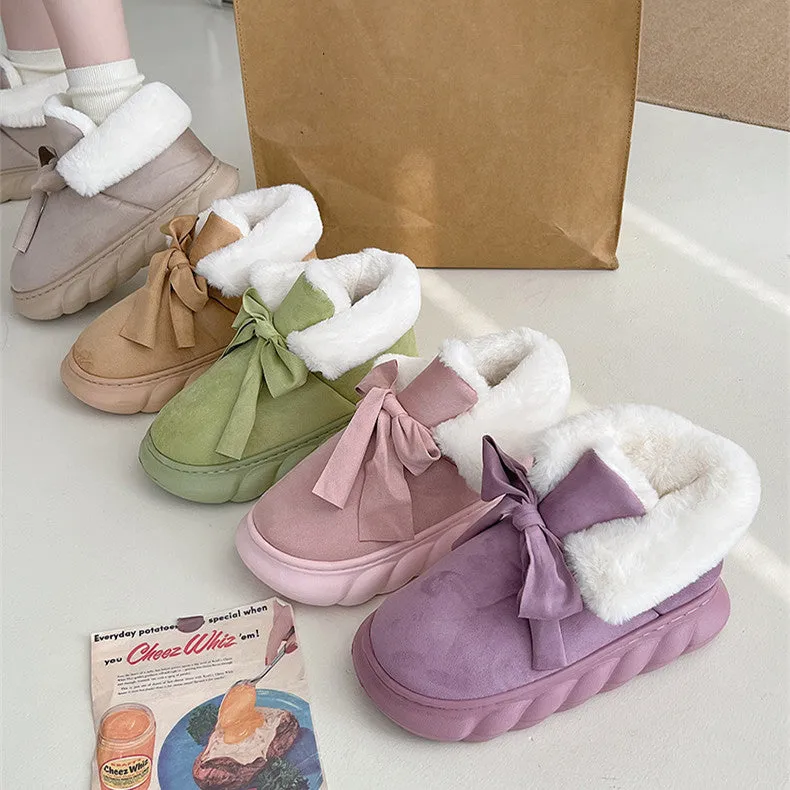 harajuku plush cotton shoes  KF83087