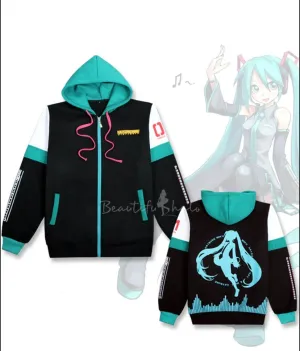 Hatsune Miku - Cosplay Jacket Hoodie Costume Cosplay
