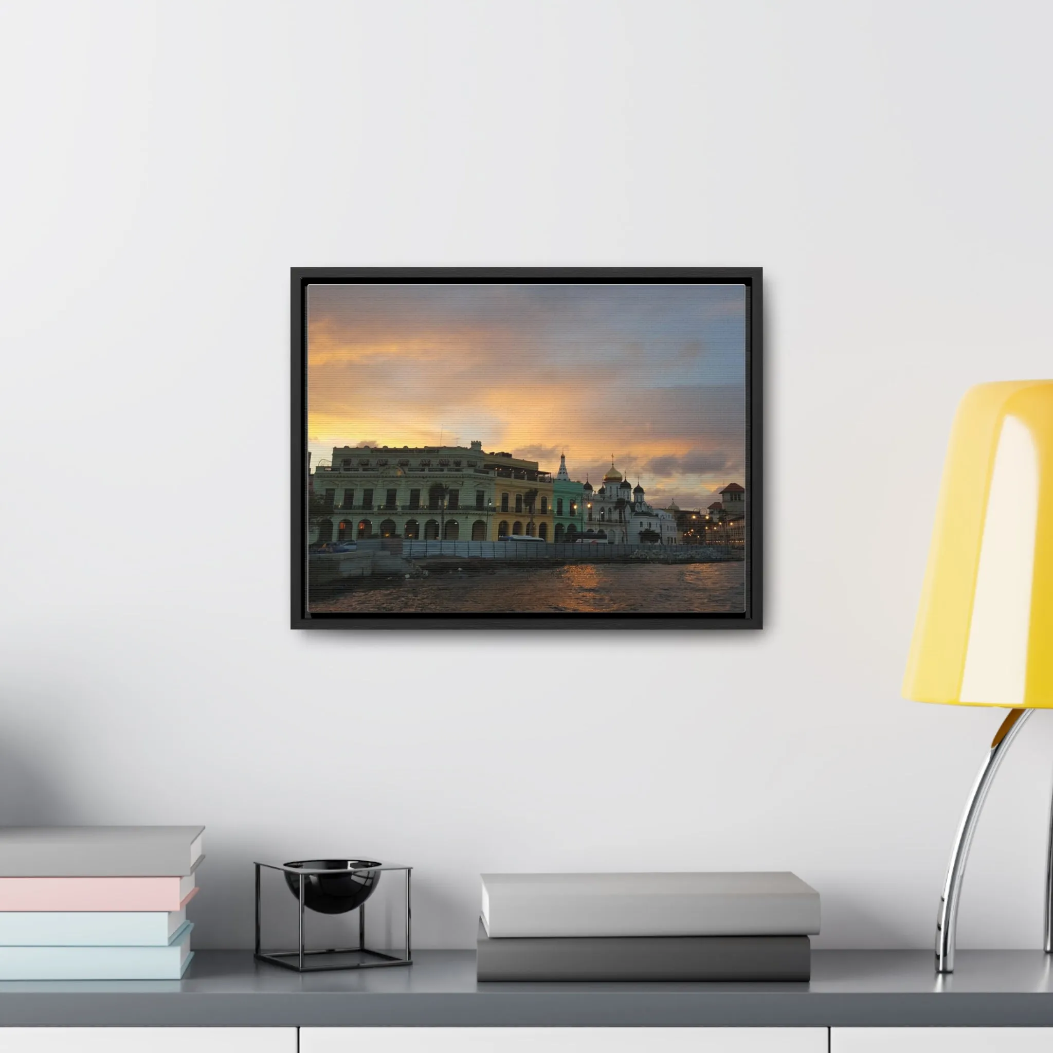 Havana Sunset on Canvas