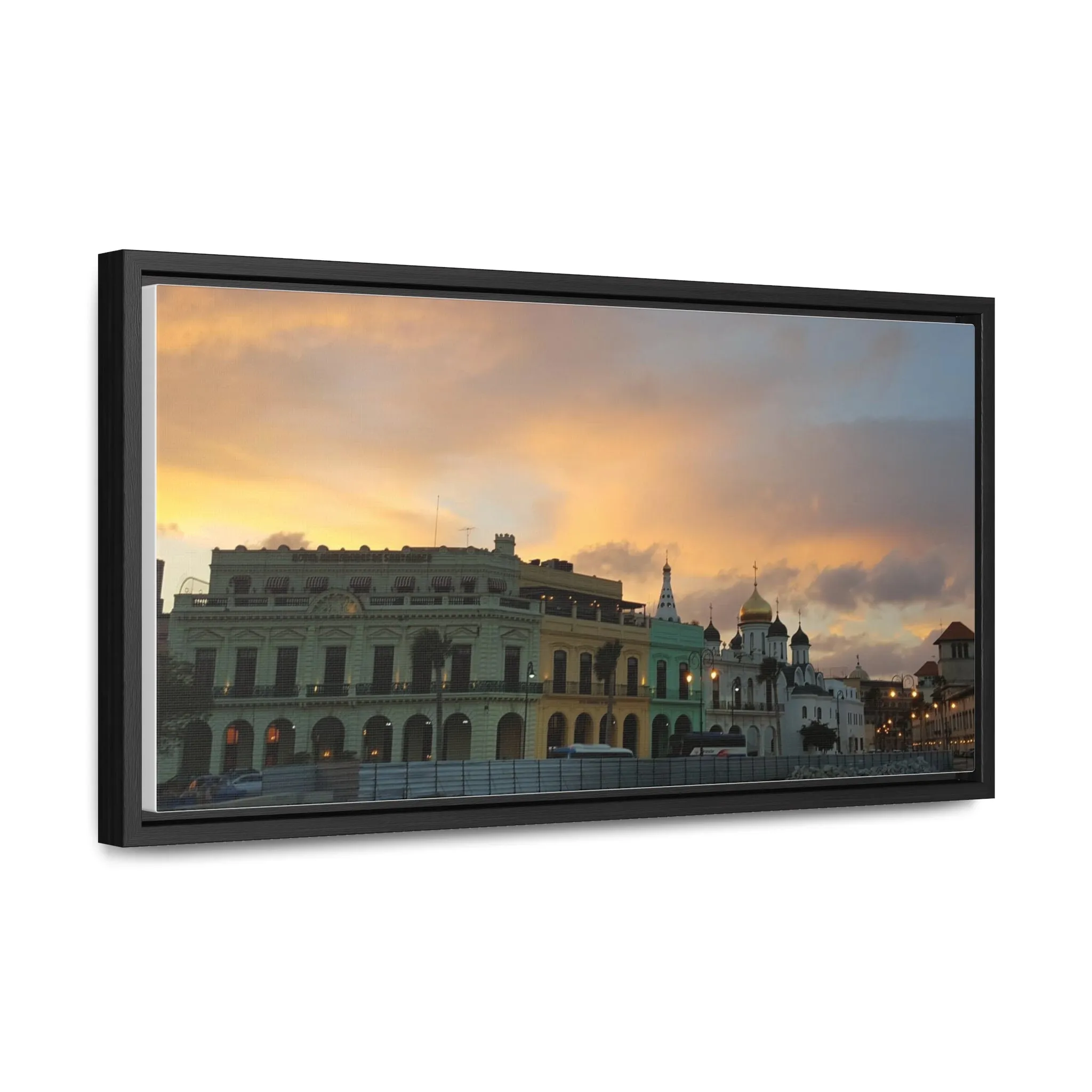 Havana Sunset on Canvas