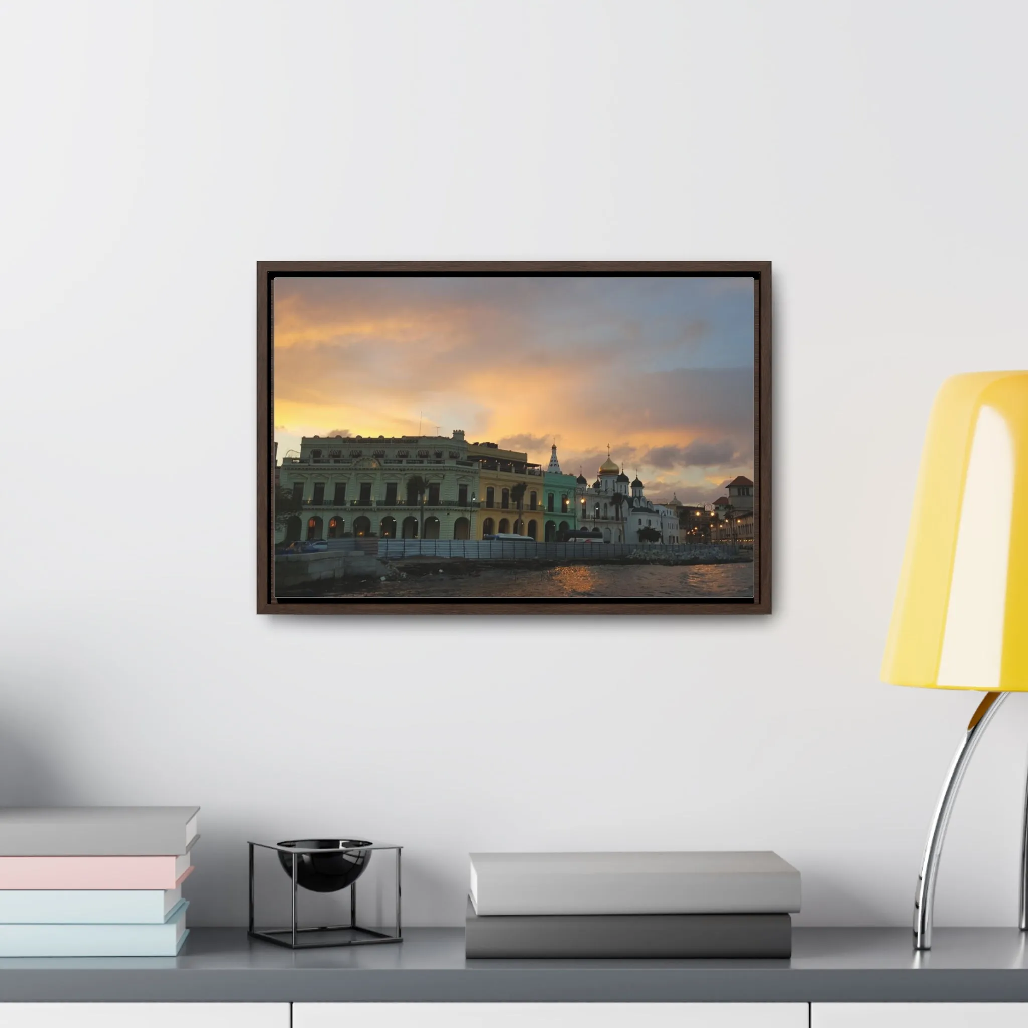 Havana Sunset on Canvas