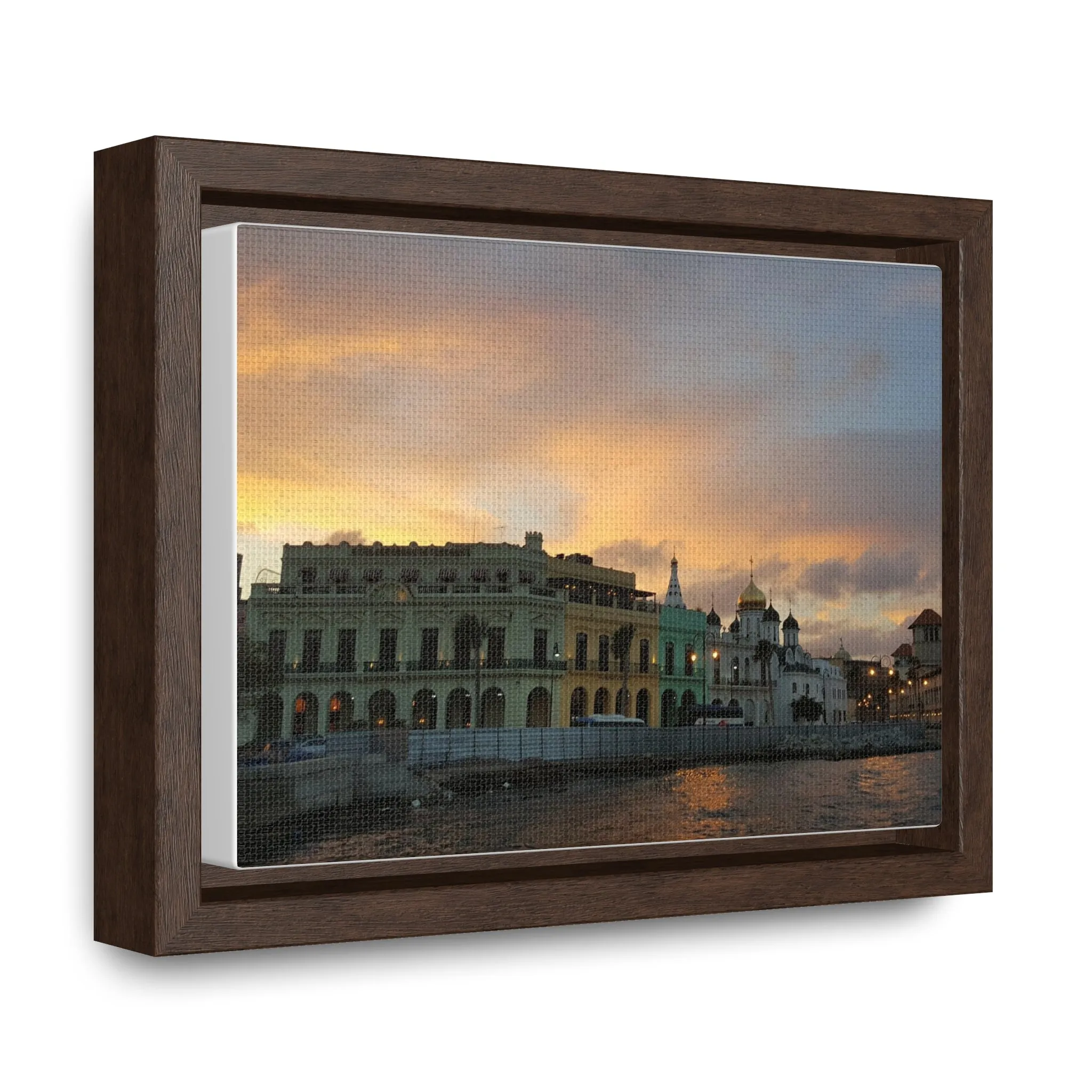 Havana Sunset on Canvas