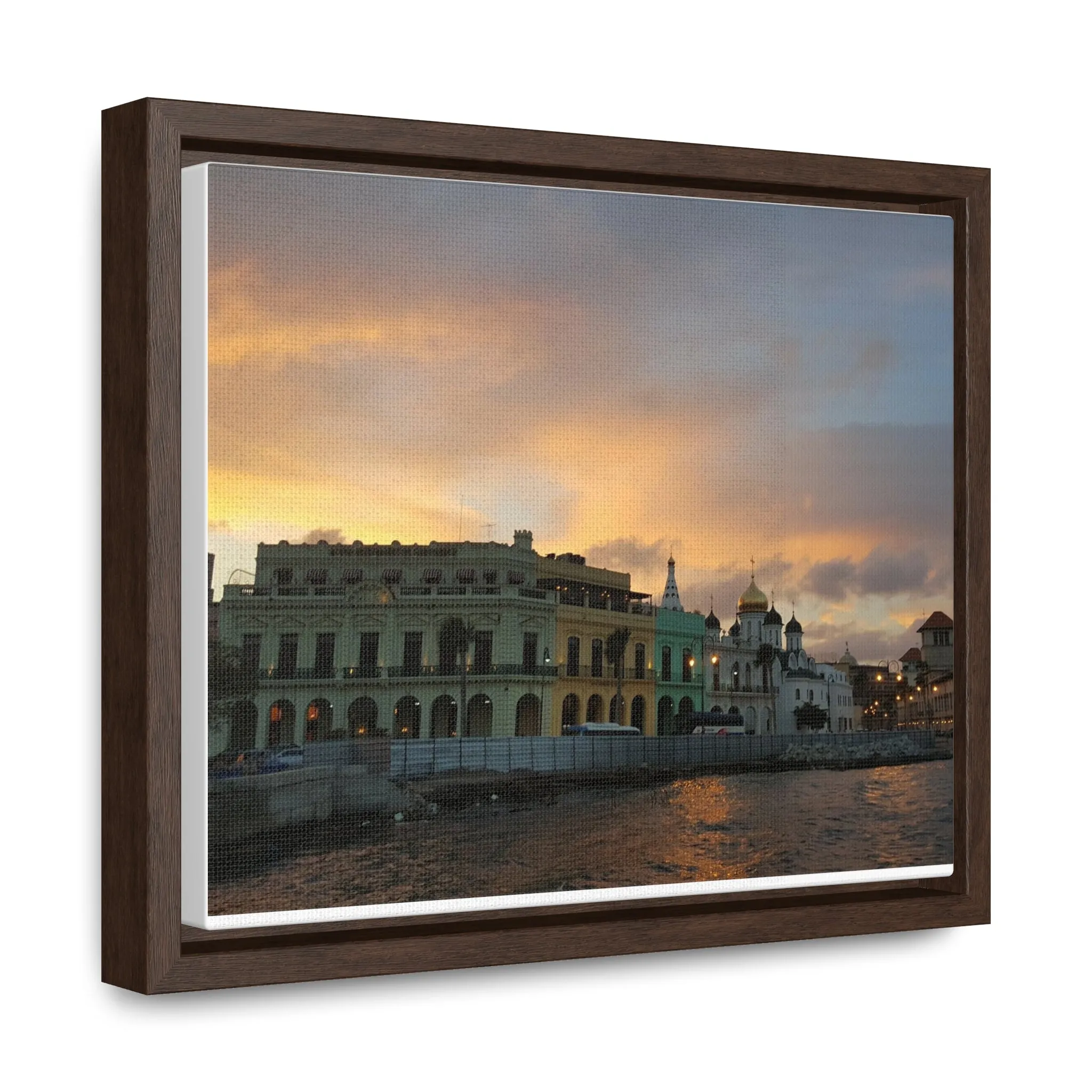 Havana Sunset on Canvas