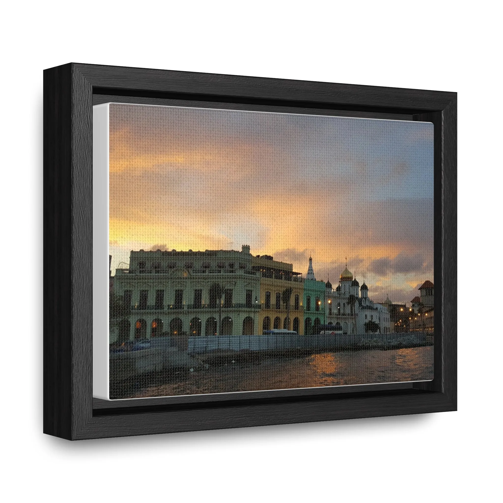 Havana Sunset on Canvas