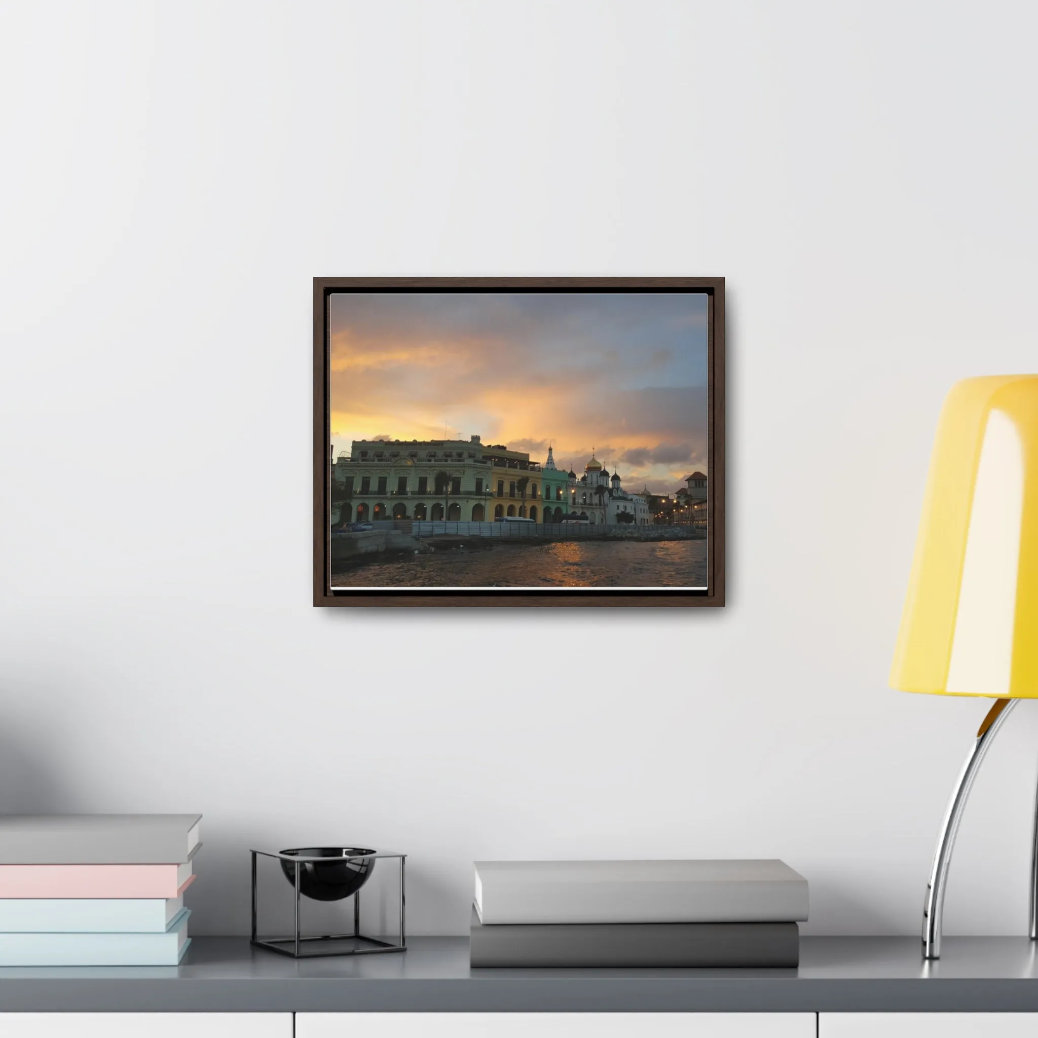 Havana Sunset on Canvas