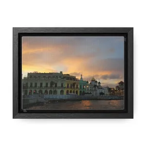 Havana Sunset on Canvas
