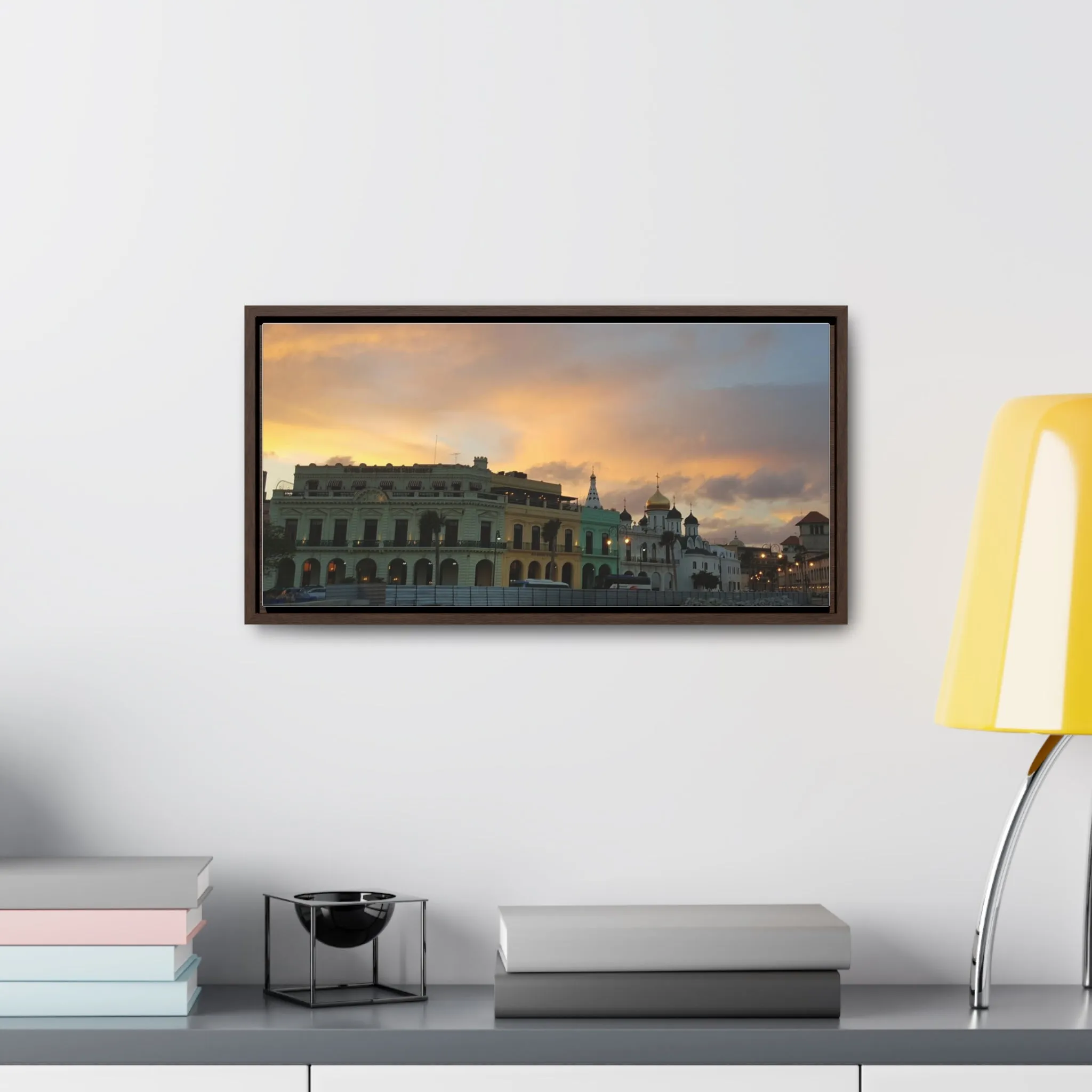 Havana Sunset on Canvas