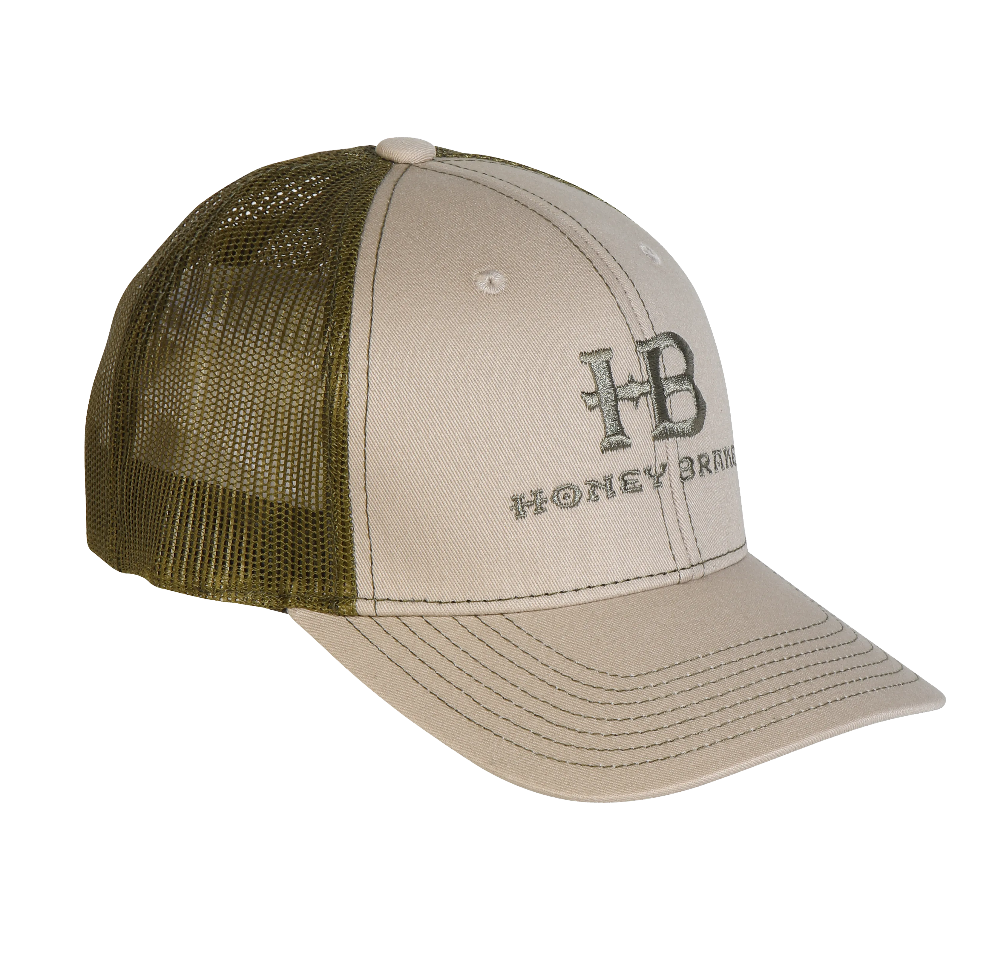 HB Khaki/Loden Mesh Hat
