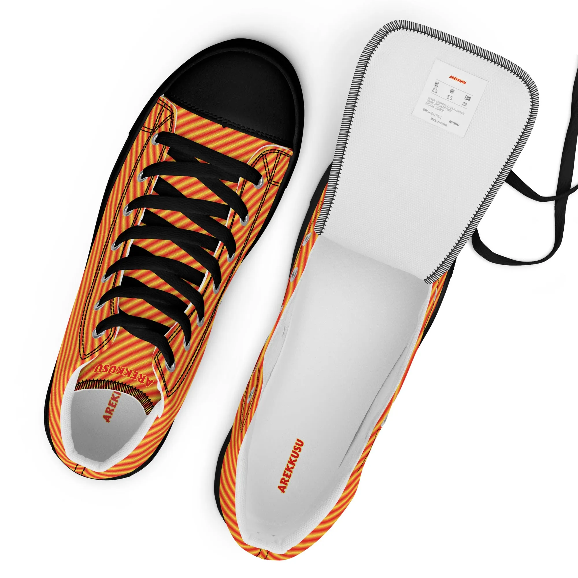High Top Canvas Shoes