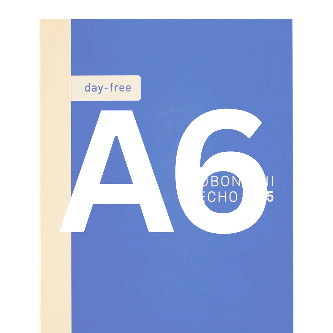 [Hobonichi 2025] Day-Free (2 sizes / Japanese)