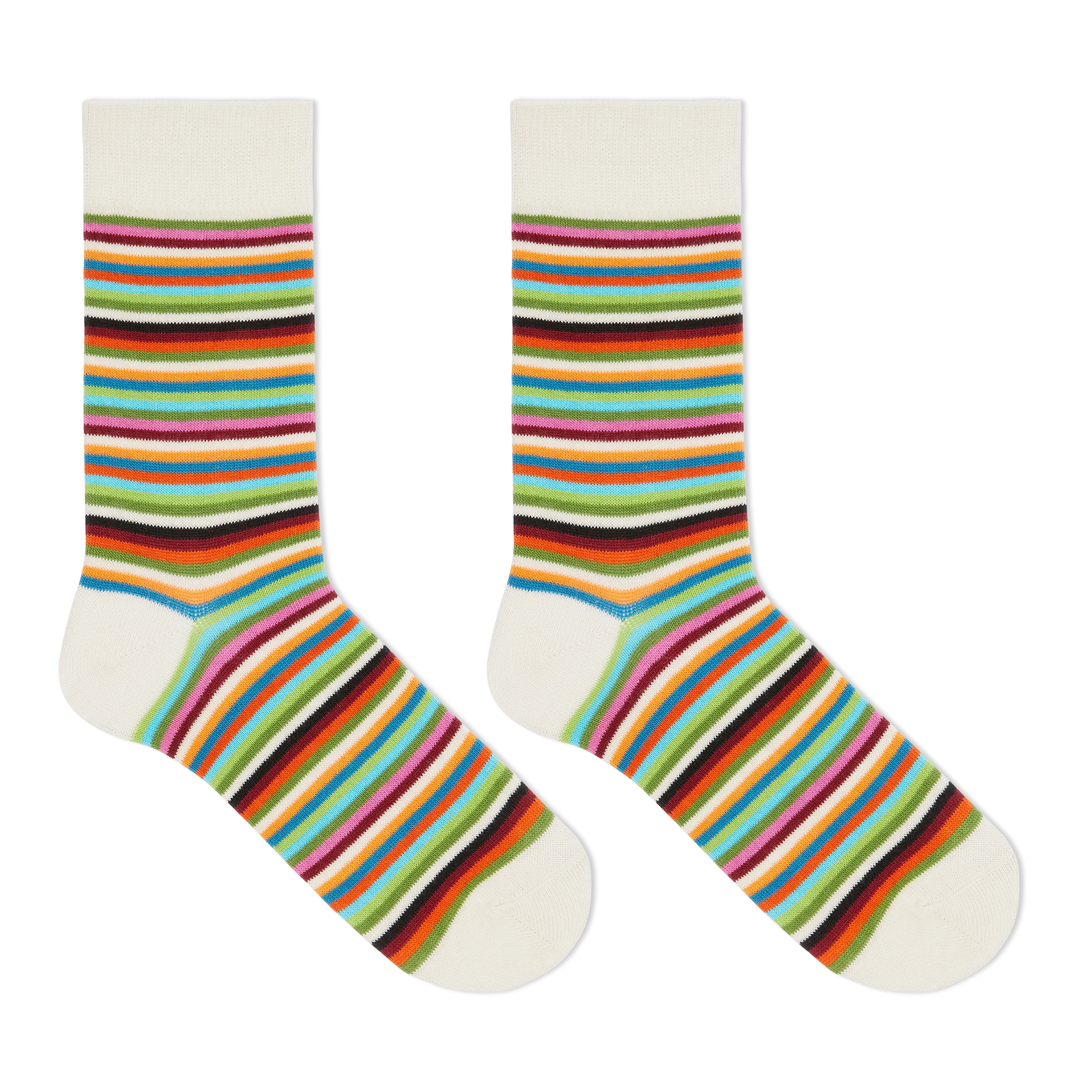 HOTSOX Women's Classic Stripe Crew Socks