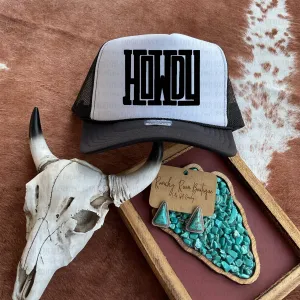 Howdy Retro Western Trucker Hat