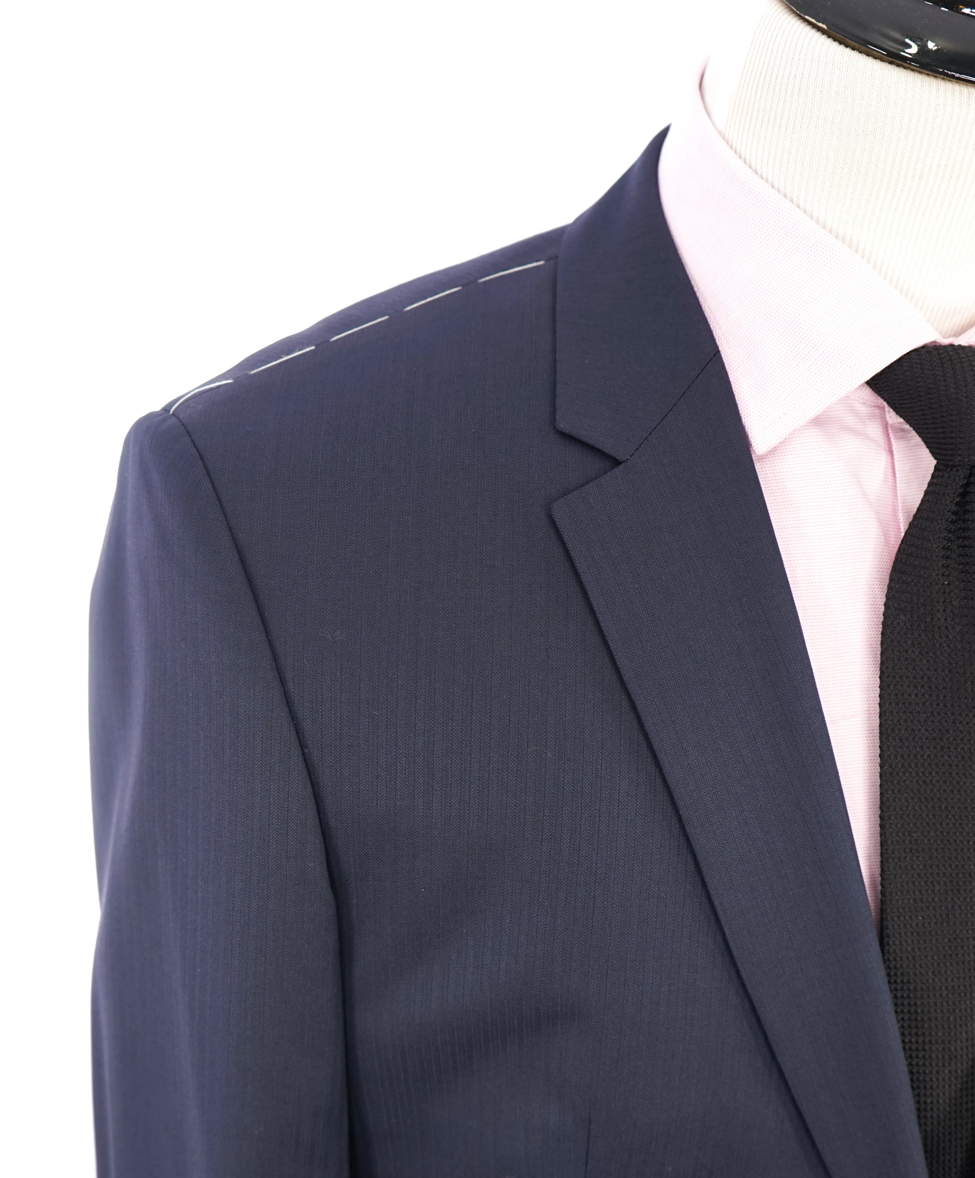 HUGO BOSS - SILK "TAILORED" Collection 5-Button Pearl Sleeves PREMIUM - 44R