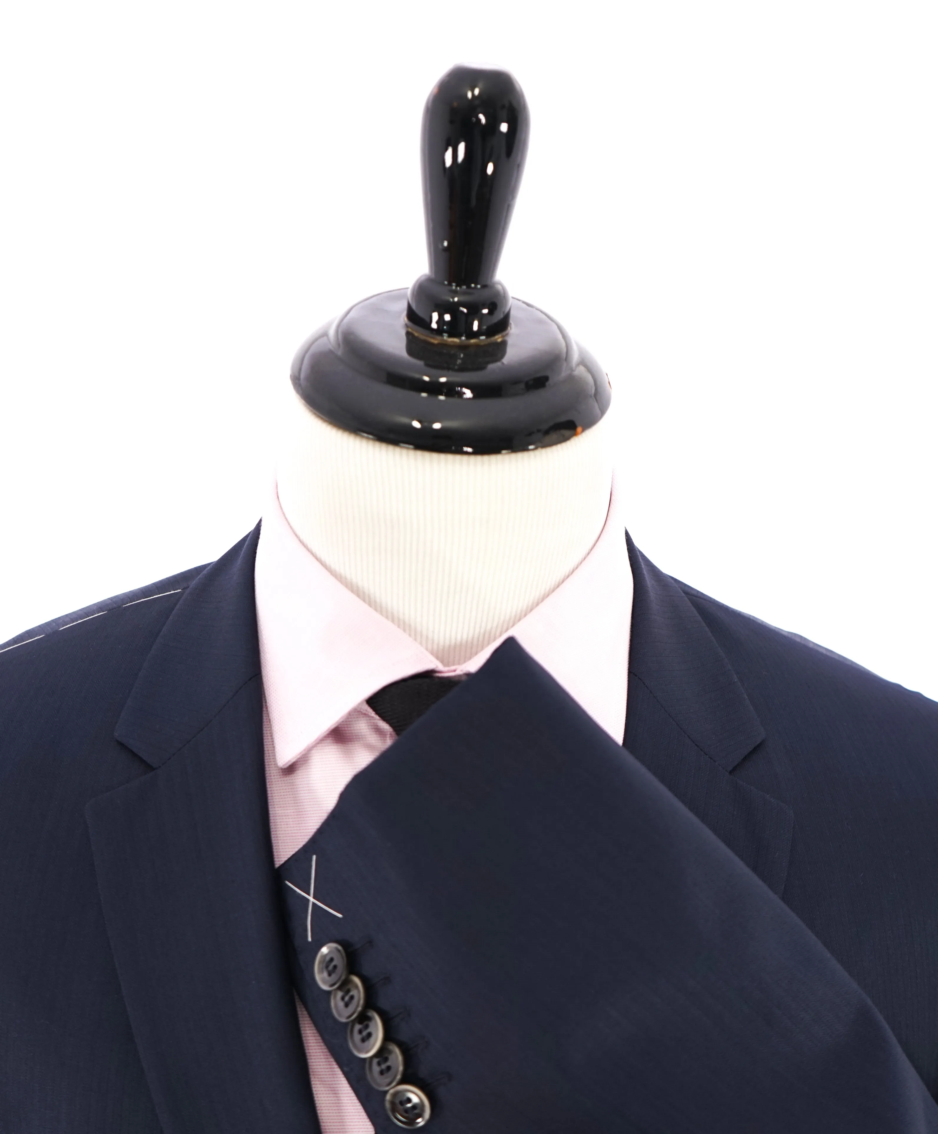 HUGO BOSS - SILK "TAILORED" Collection 5-Button Pearl Sleeves PREMIUM - 44R