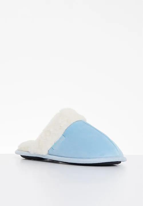 Hush Puppies Lunara Fog Women's Slippers Light Blue
