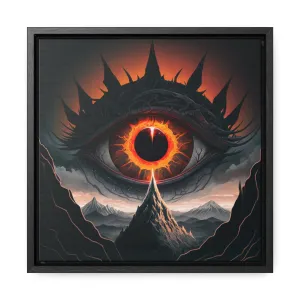 Inferno Oculus: The Eye of Eternal Ember - Gallery Canvas