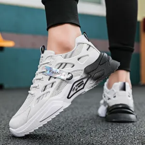 INSTOCK-Men's basketball shoes spring thin breathable casual mesh