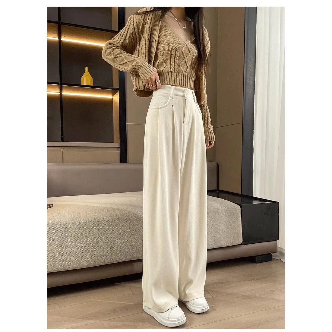 INSTOCK-Retro casual pant for women
