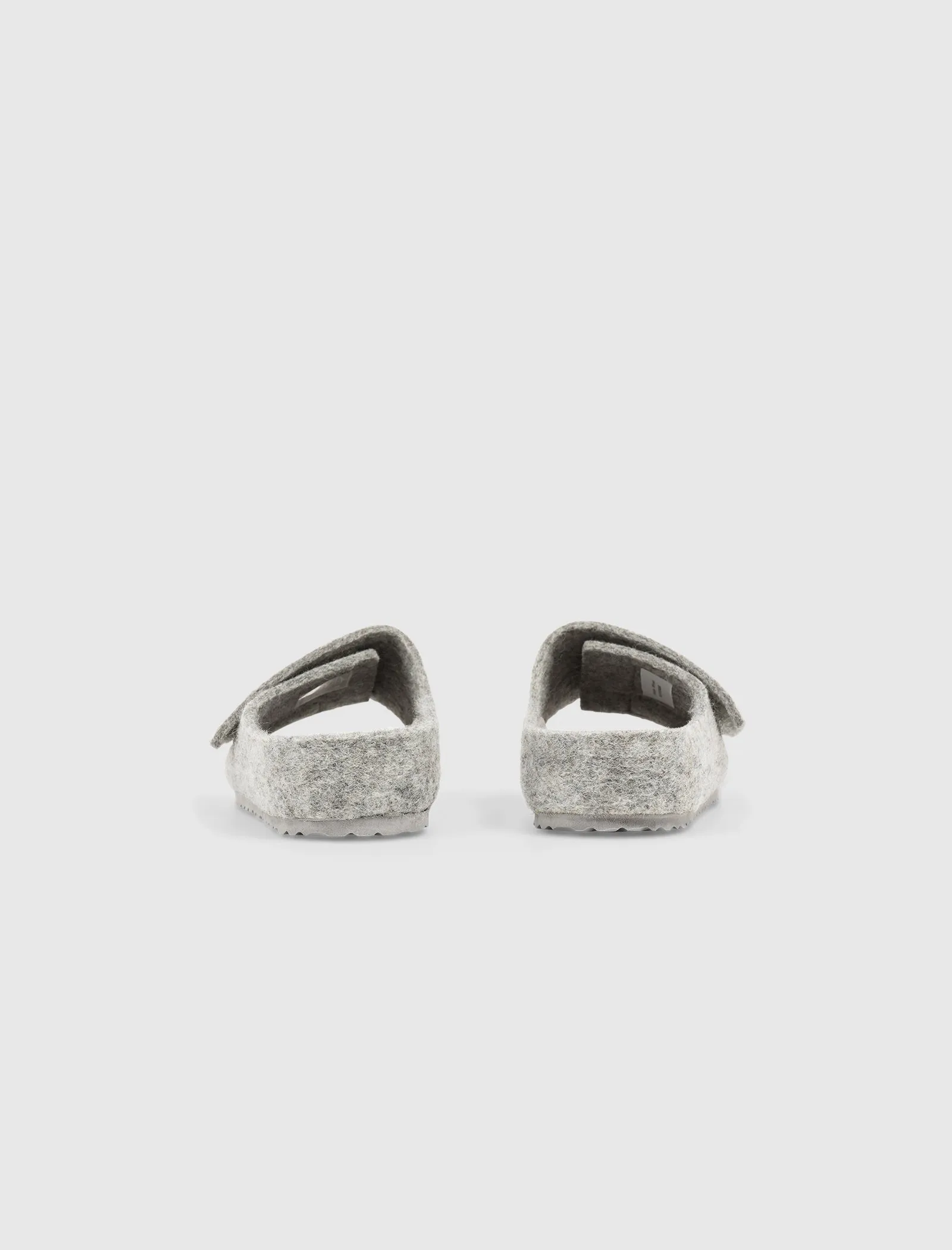 KIDS FEAR OF GOD X BIRKENSTOCK THE LOS FELIZ WOOL FELT "CEMENT MELANGE"