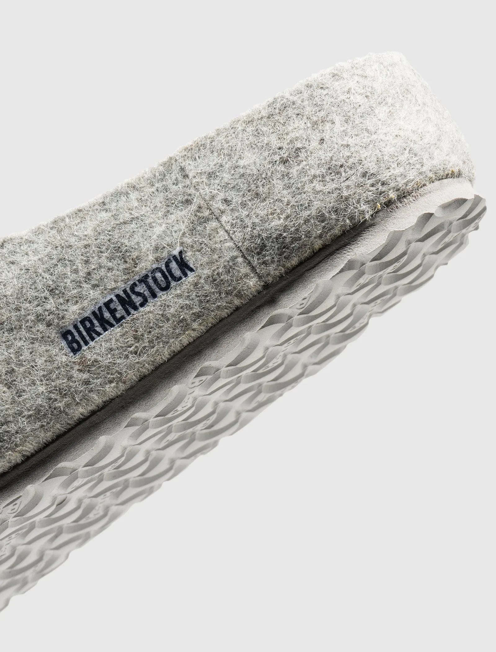 KIDS FEAR OF GOD X BIRKENSTOCK THE LOS FELIZ WOOL FELT "CEMENT MELANGE"