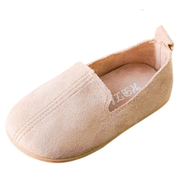 Kids Shoes For Girls Flat Shoes Candy Color