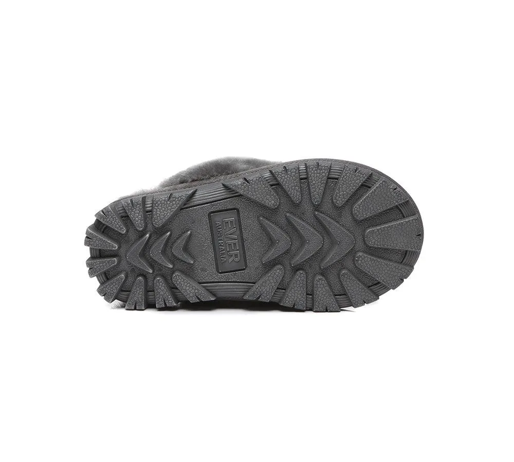Kids Waffle Slippers