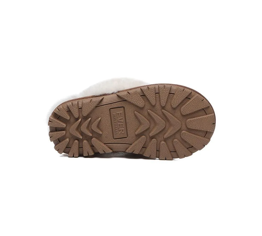 Kids Waffle Slippers