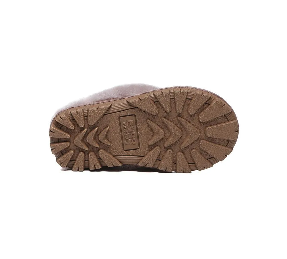 Kids Waffle Slippers